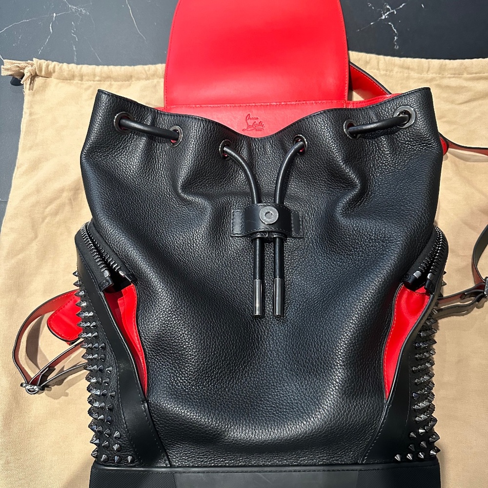 Explorafunk christian louboutin backpack